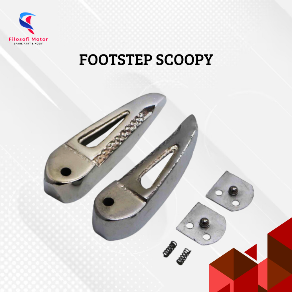 Footstep scoopy/pijakan kaki scoopy
