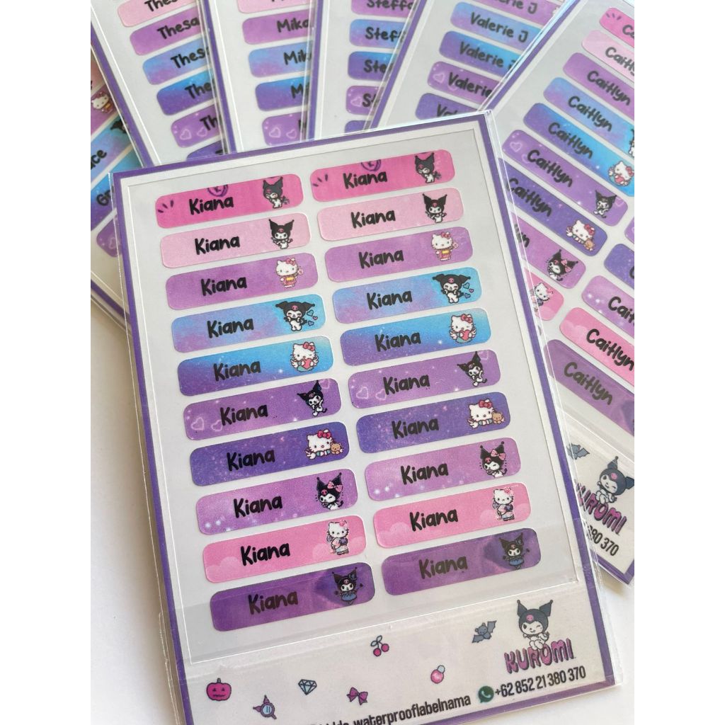 

Label Nama Anak Stiker Pensil - Small