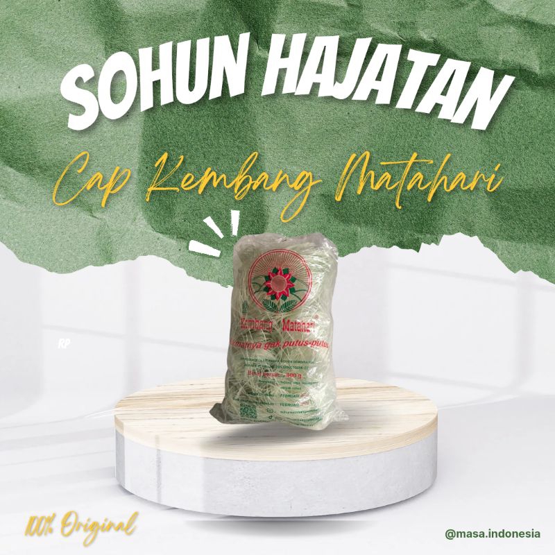 

SOHUN CAP KEMBANG MATAHARI 400 GR | SOHUN HAJATAN