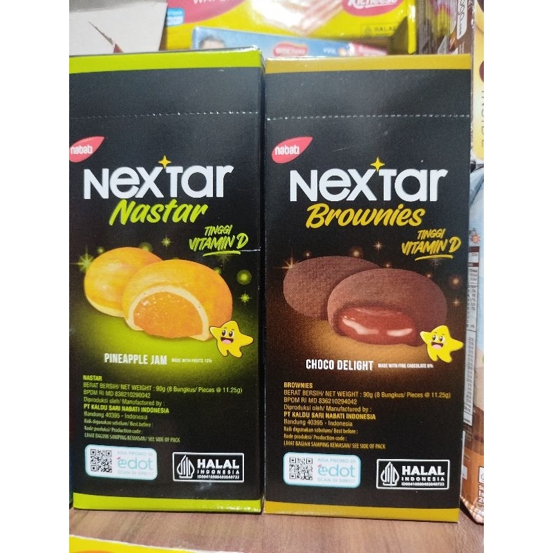 

Nextar Brownies/Nastar 90g isi 8pcs