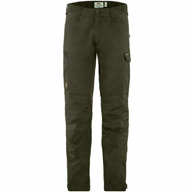 CELANA HIKING TREKKING FJALLRAVEN KAIPAK TROUSERS MENS DARK OLIVE ORIGINAL