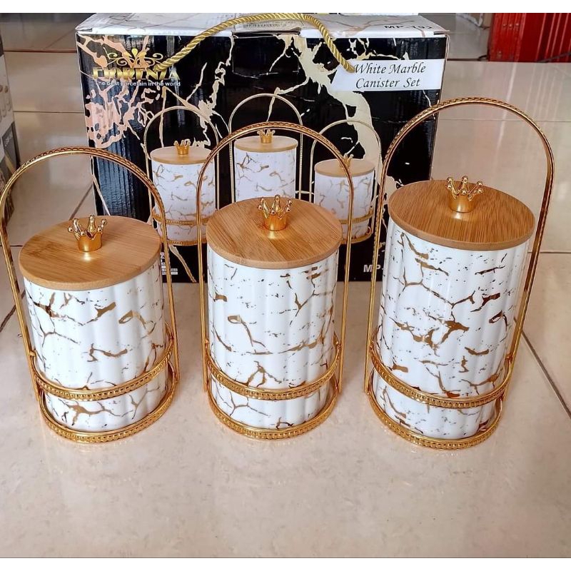 Toples Keramik Marble Fiorenza Set 3pcs 192