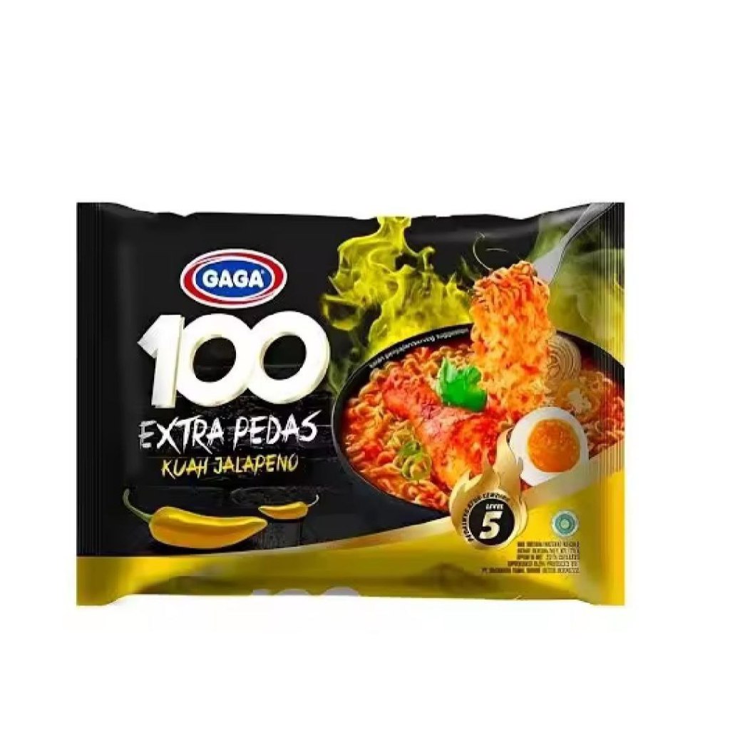 

GAGA I00 EXTRA PEDAS/GAGA JALAPENO/MIE GAGA/COD
