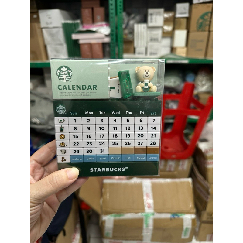 

Starbucks korea lego calender 2024 Edition