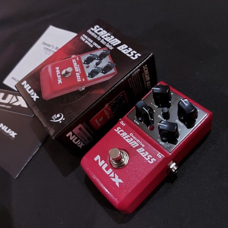 HKJ Efek Bass Nux Scream Bass Overdrive