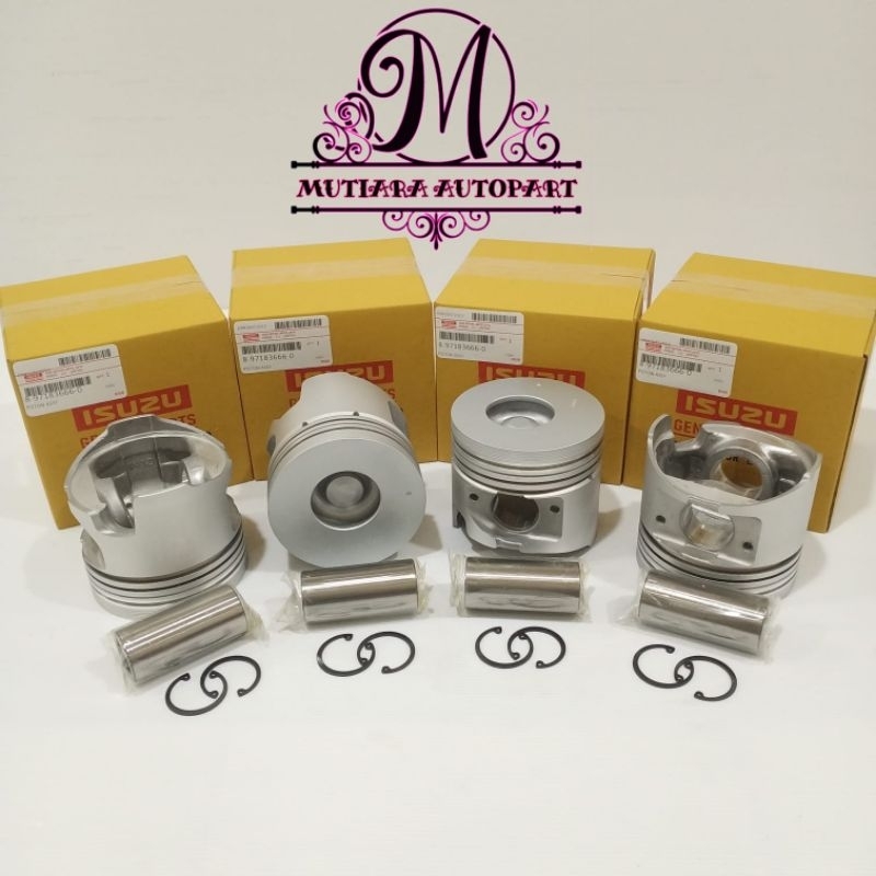 PISTON SEHER PISTON ASSY NKR71 NKR 71 1SET