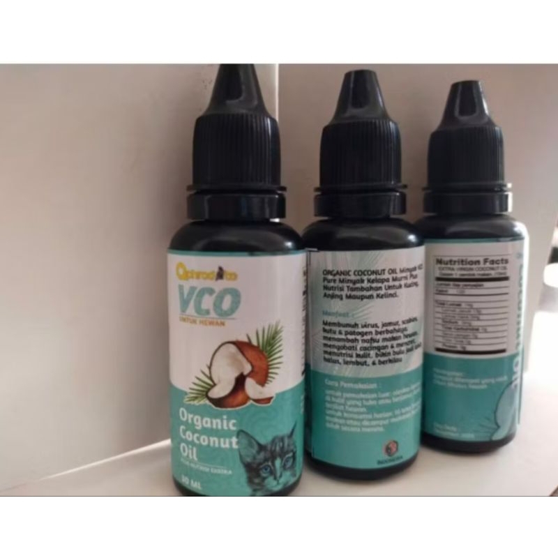 0Aphrodite VCO murni/minyak VCO/VCO obat kucing 30ml