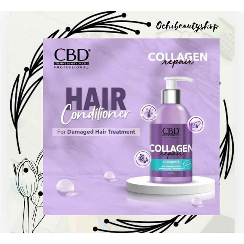 CBD COLLAGEN REPAIR CONDITIONER 250ml | CBD COLLAGEN CONDITIONER | CBD CONDITIONER COLLAGEN | CONDIT