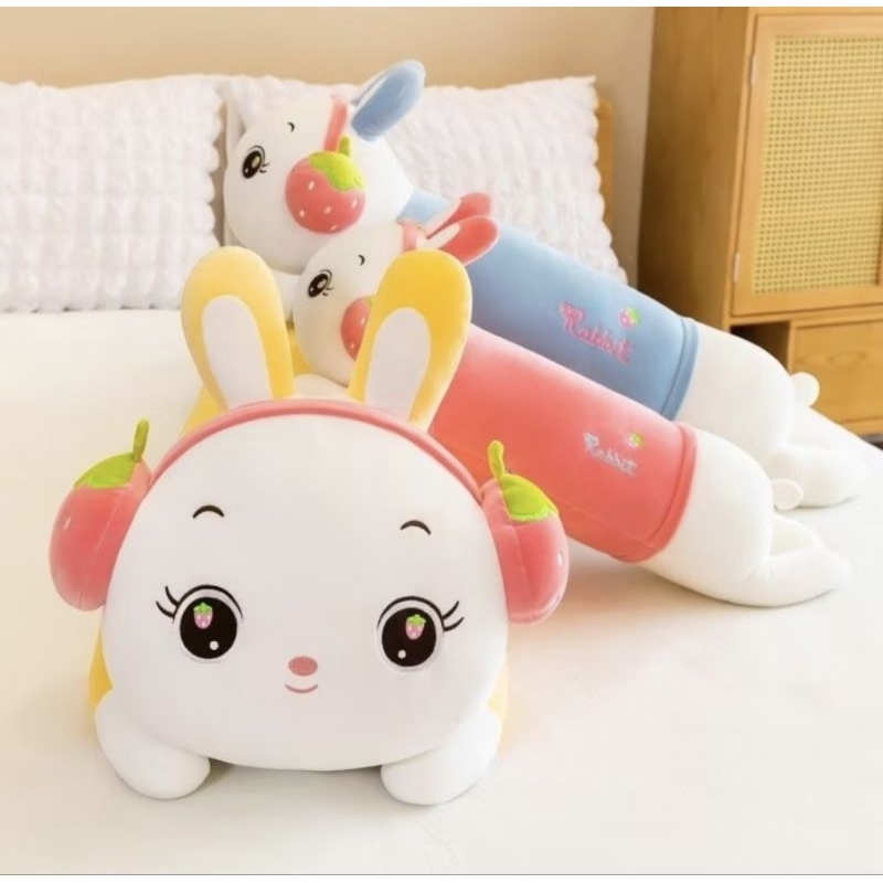 Bantal guling rabit wokmen uk 50cm. Guling bany kelinci