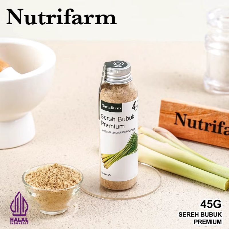 

Sereh Bubuk Asli Premium Murni Botol 45g