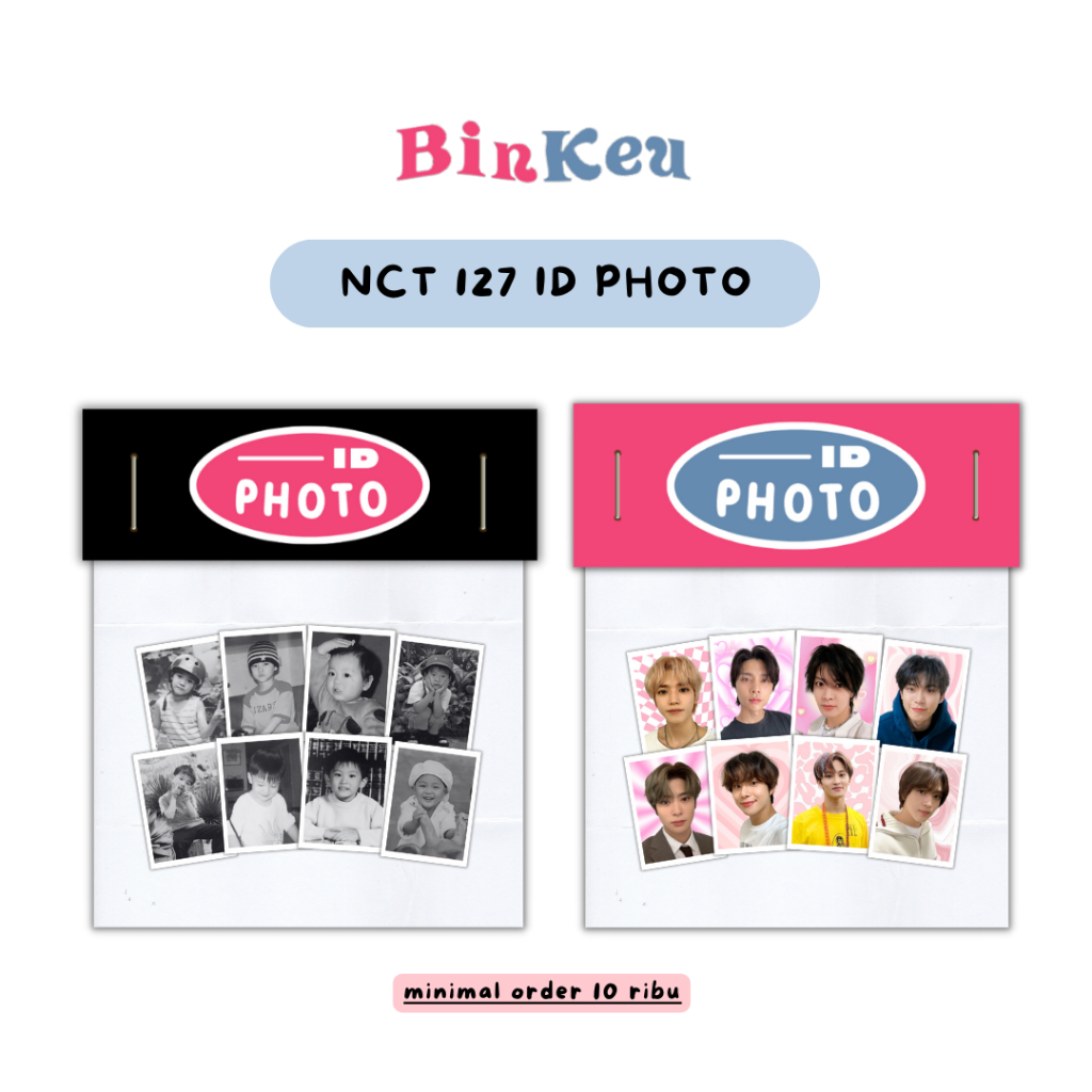 ID PHOTO NCT 127 / Pas Foto NCT 127 ukuran 3x4 cm