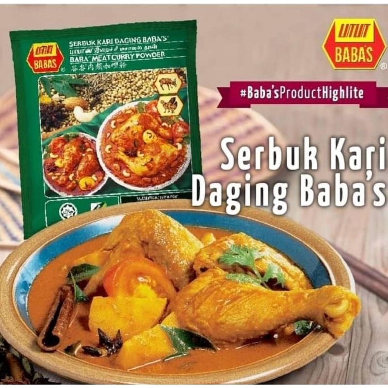 

Baba's Curry Powder / bumbu kari babas 250g