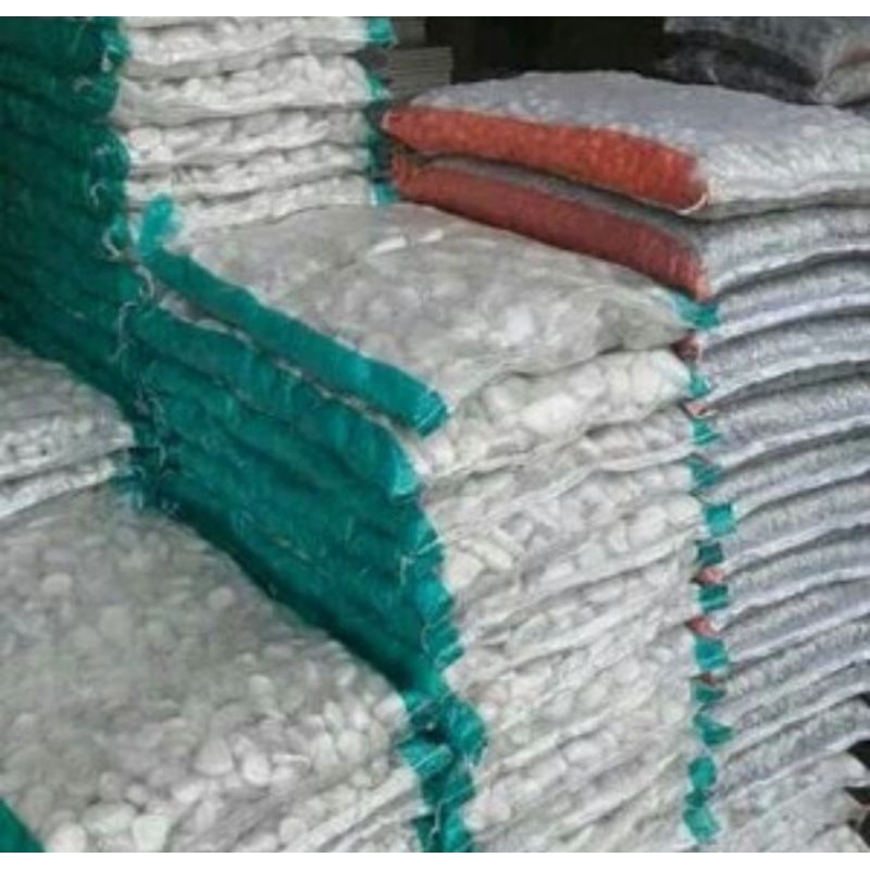 Batu Koral Putih Untuk Taman Karungan