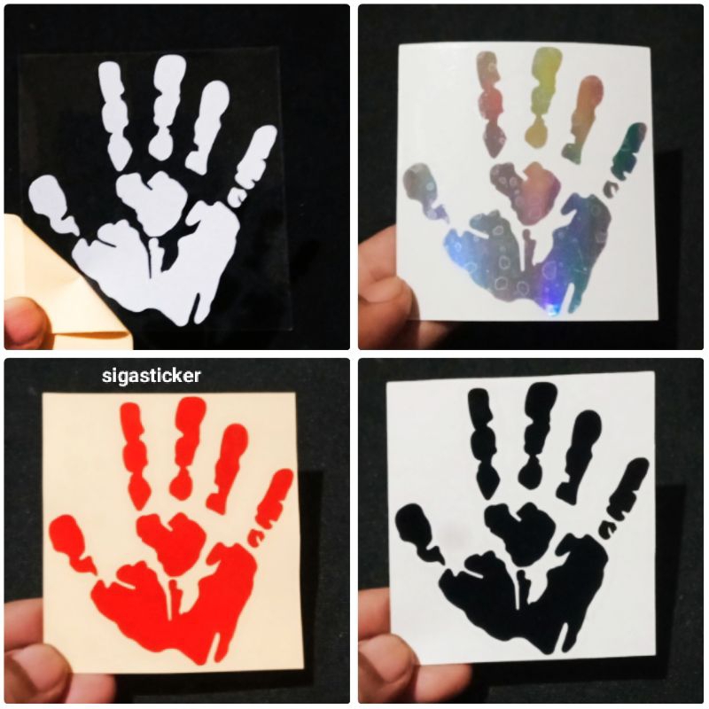 

STIKER CUTTING TANGAN