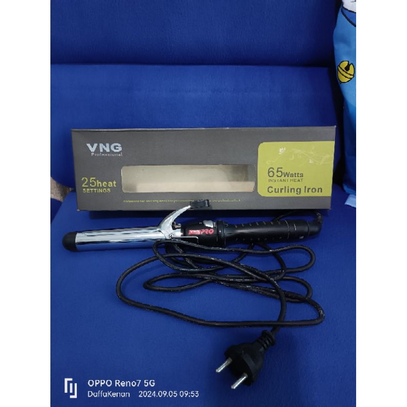 Preloved Catokan Rambut Curly Iron VNG