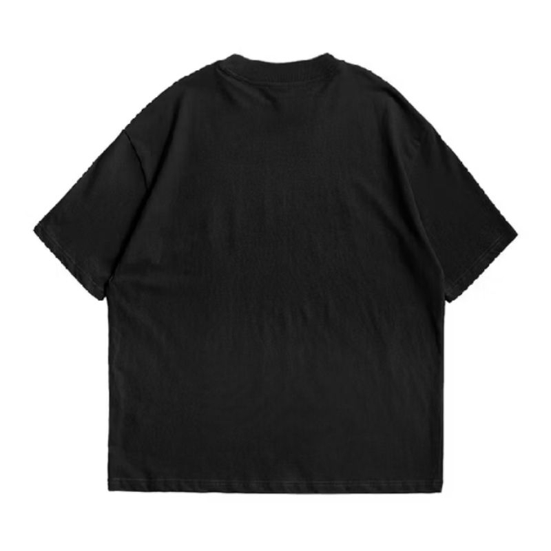 SOVIAASTORE || Kaos Oversize Pria Box Oversize Black #4 Oversize T Shirt