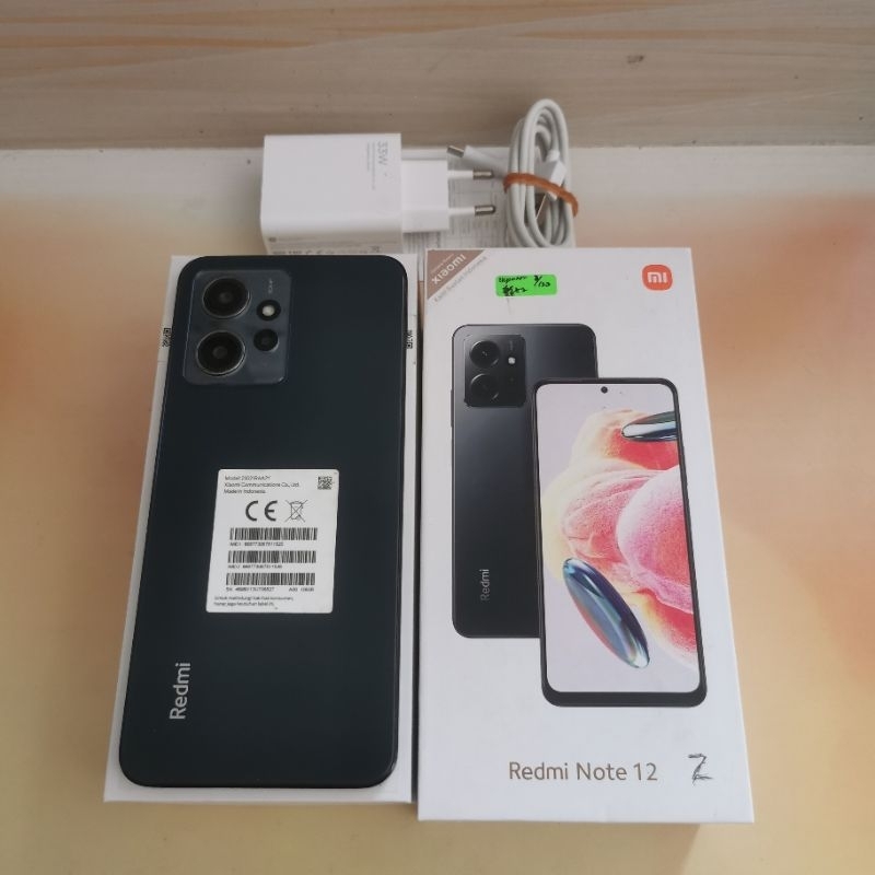 Redmi Note 12 ram 8GB 128GB Bekas - Garansi Resmi - second
