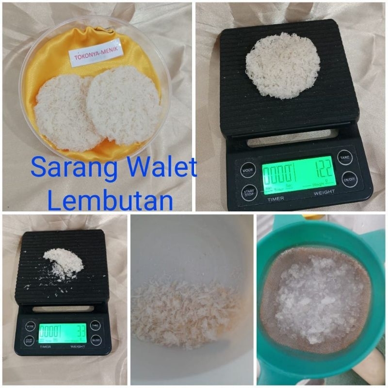 

SARANG WALET LEMBUTAN 50 / 100 GRAM