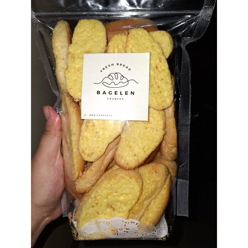 

Fresh Bread Bagelen Chrunchy Dijamin Nagihin!!/Keju/Butter