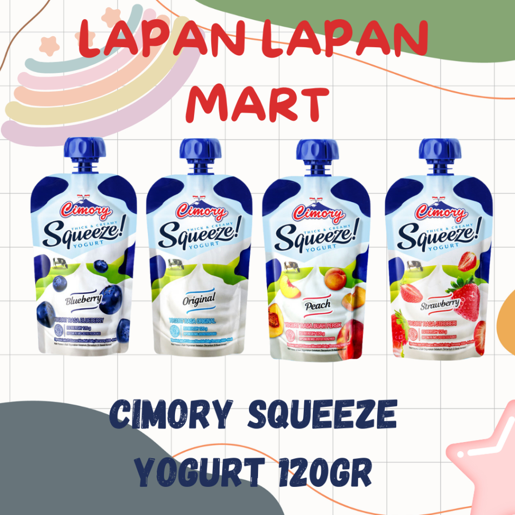 

Cimory Squeeze Yogurt 120gr