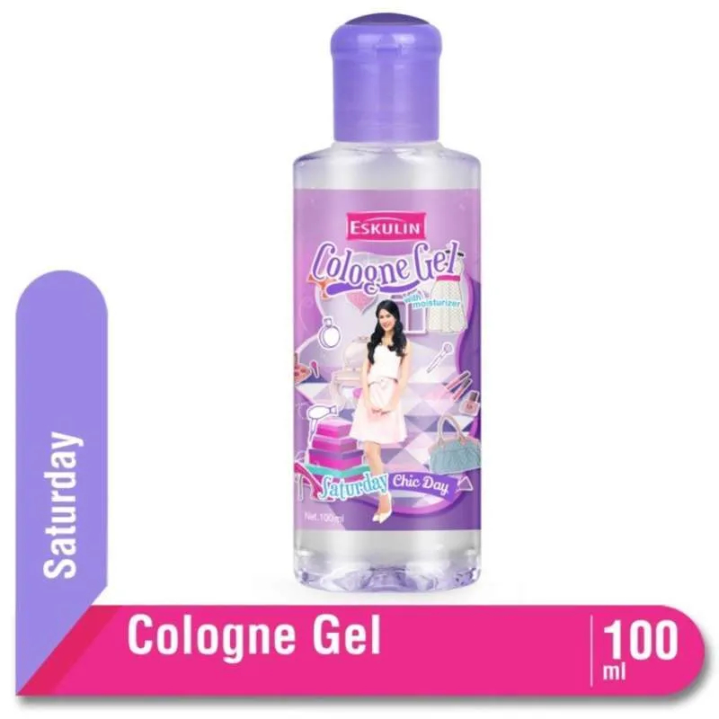 Eskulin Cologne Gel Saturday| Eskulin Saturday 100ml| Eskulin Gel