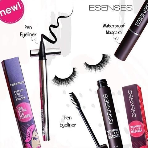 ESENSES Waterproof Volume Mascara & Eyeliner| Esense maskara dan eyeliner| Waterproof Tahan Lama