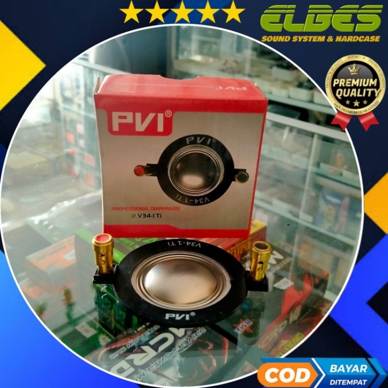 SPUL TWEETER PVI V34-1 Ti ORIGINAL ASLI PVI BERKUALITAS UNTUK TWETER 1,35 INCH SPUL TWITER 1,35IN