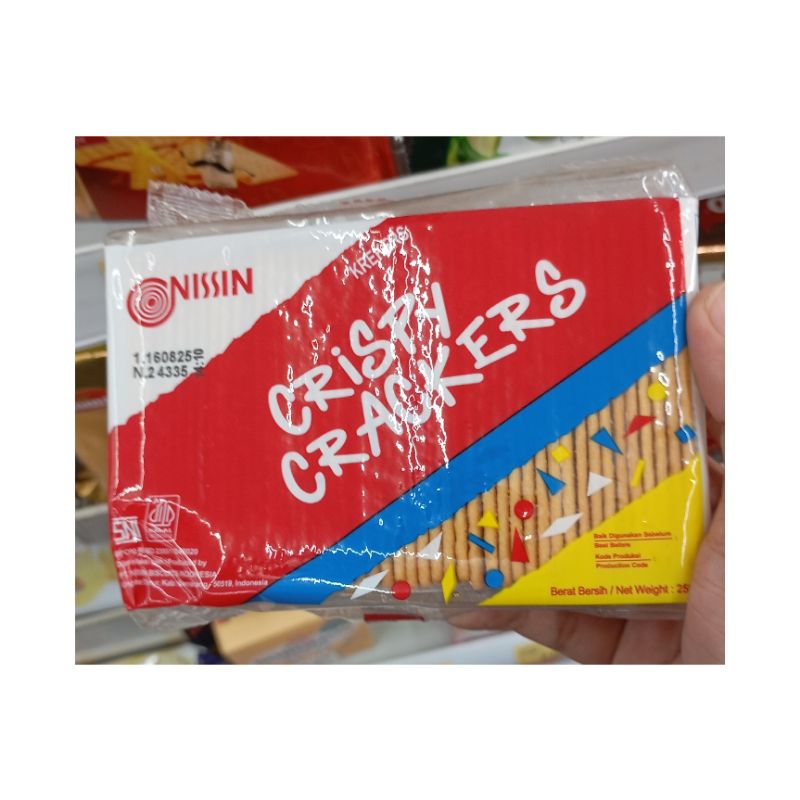 

NISSIN CRISPY CRACKERS 250GR