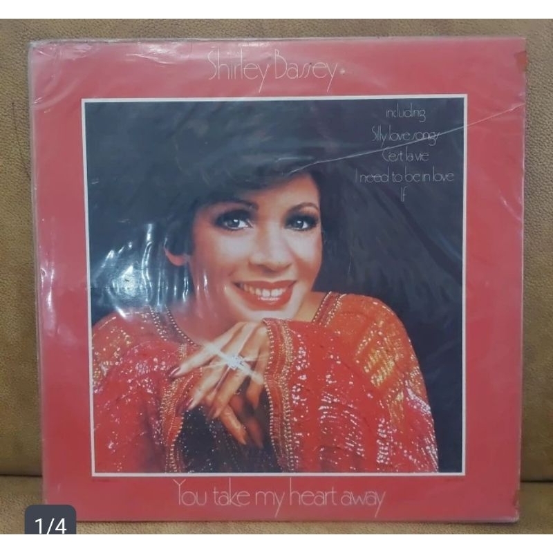 Vinyl Piringan Hitam 12 inch Shirley Bassey - You Take My Heart Away