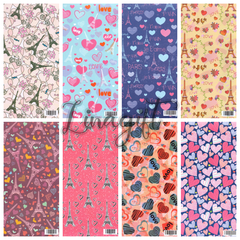 

( 5 Lembar ) KERTAS KADO VL PARIS - GIFT WRAP PAPER RETRO EIFFEL LONDON BIG BEN VINTAGE CLASSIC BACKGROUND COVER PHOTOGRAPH