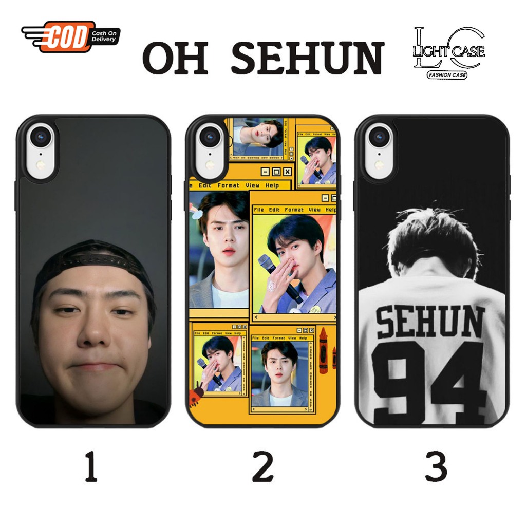 LIGHT CASE OH SEHUN EXO - SOFTCASE PREMIUM CASE FASHION CASE FOR ALL TYPE HANDPHONE