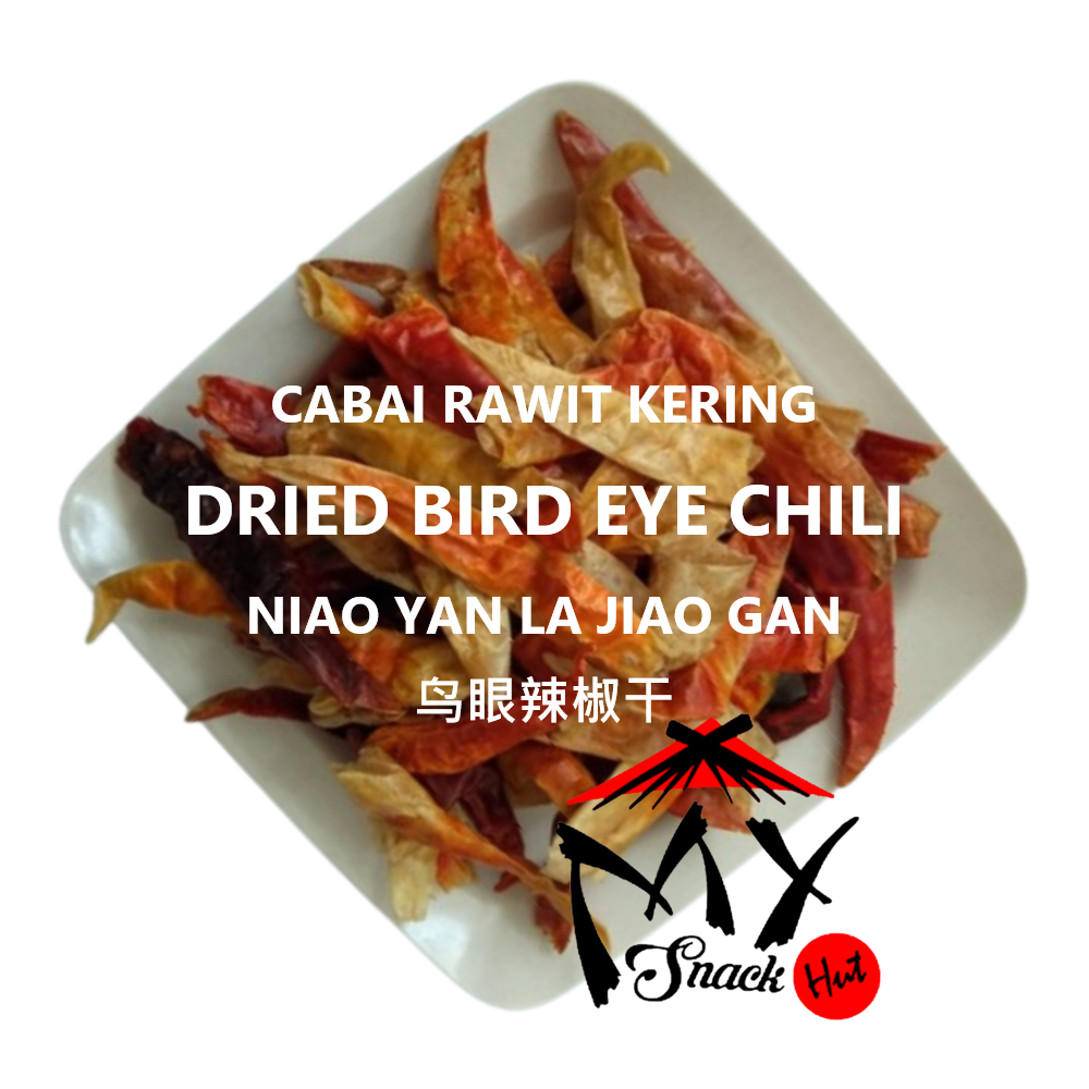 

CABAI RAWIT KERING 50GR CABE LOMBOK KECIL SUPER PEDAS BIRD EYE DRY DRIED RED GOLDEN CAYENNE PEPPER