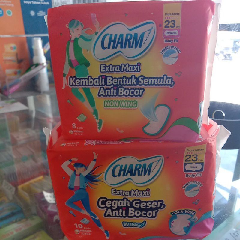 charm atau pembalut ( softex )