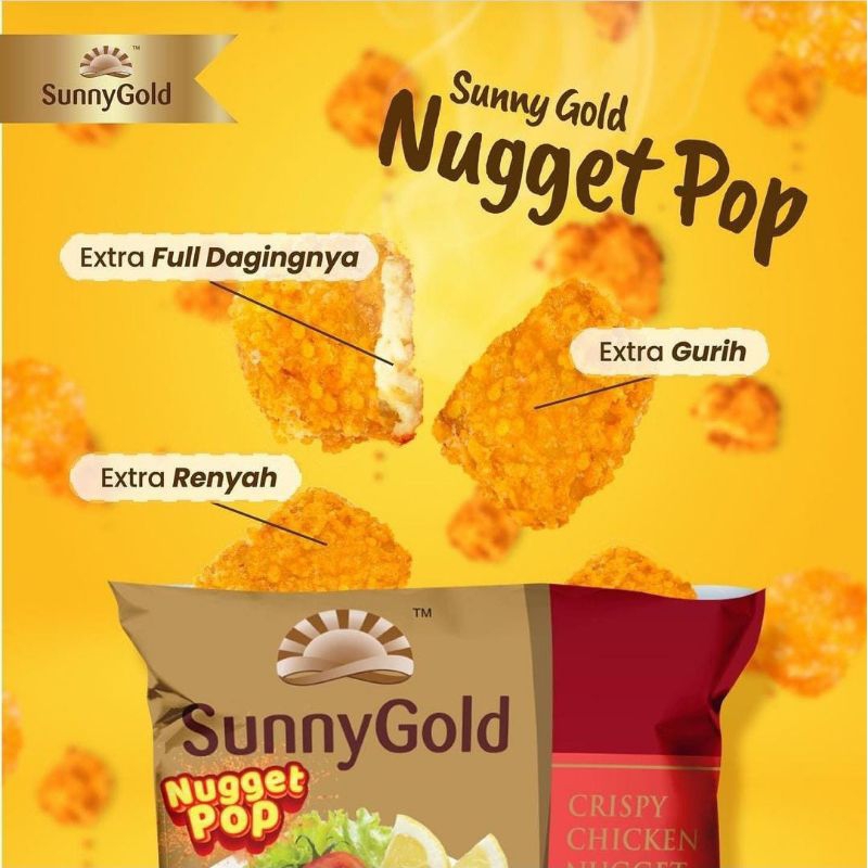 

SUNNYGOLD CRISPY NUGGET (NUGGET POP) TM 440 GR