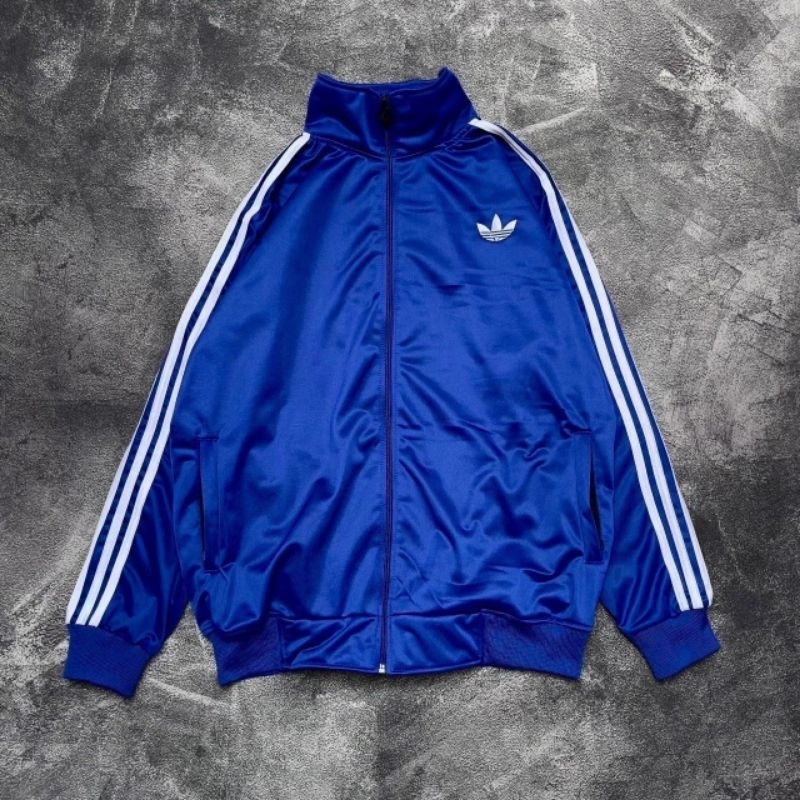 JAKET TRACKTOP ADIDAS FIREBIRD BIRU