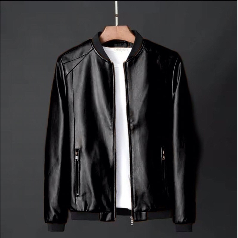 jaket oscar semi kulit premium urban