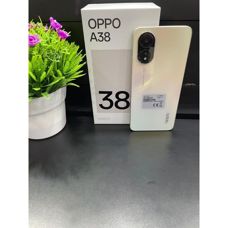 OPPO A38 garansi resmi ram 8/128, 12/128gb.33W SUPERVOOC,Layar Sunlight 90Hz,Kamera Al 50MP