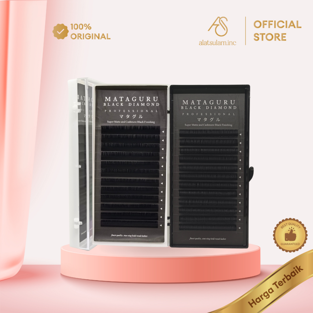 Mataguru Black Diamond Eyelash Extension MATTE
