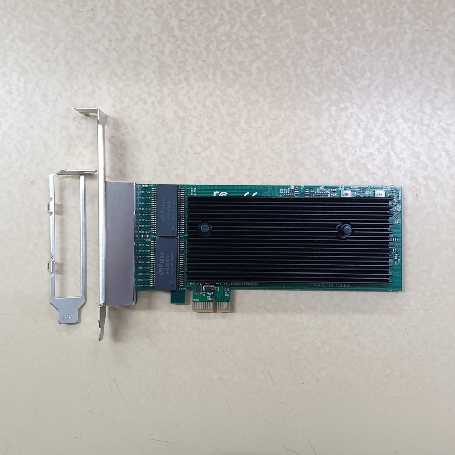 LAN Card PCIE PCI Express Quad Gigabit RJ45 LAN Server NIC Intel JL82576