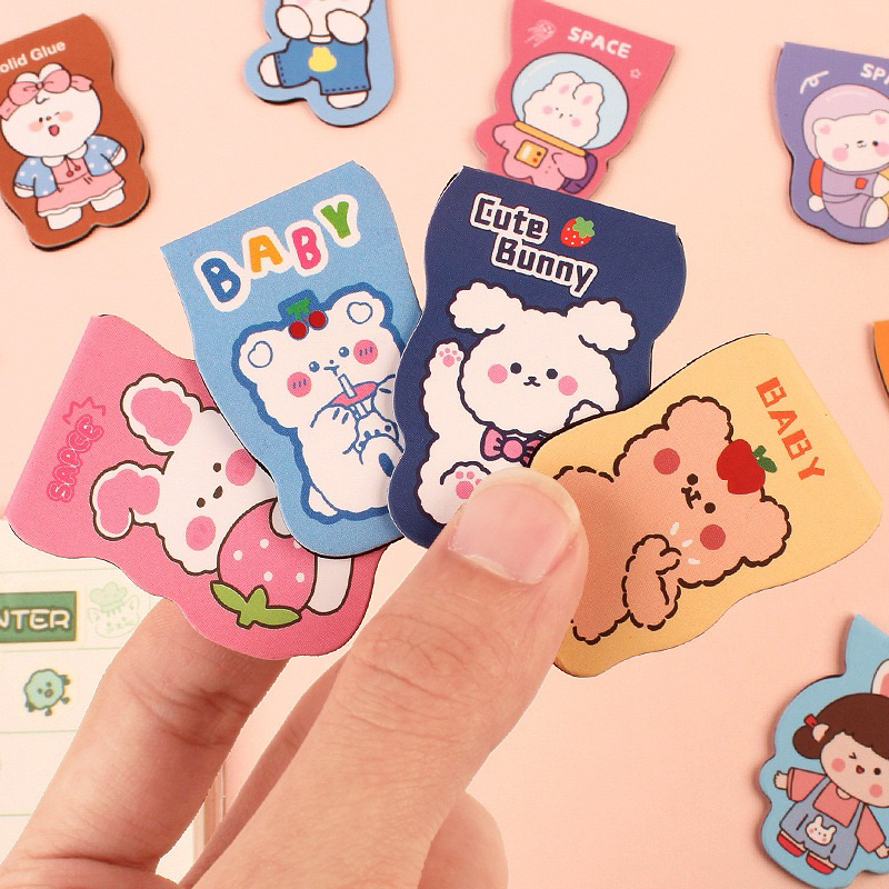 

Penjepit Kertas Magnet Penanda Halaman Buku Pembatas Magnetic Bookmark Aesthetic Karakter Kartun Hewan Lucu Estetik Character Cartoon Cute Pet Full Color Berwarna