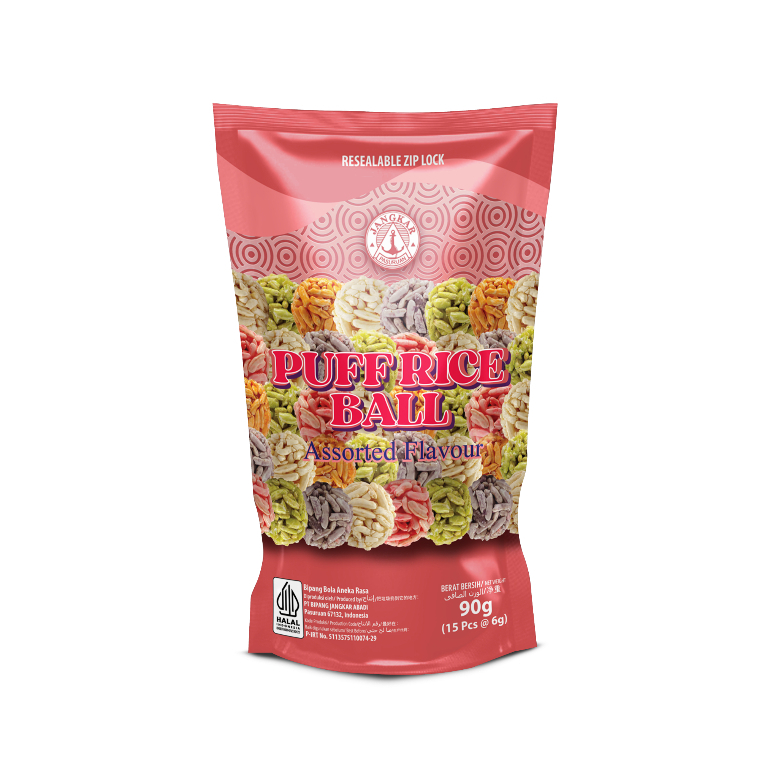 

BIPANG/JIPANG/ PUFF RICE BALL ANEKA RASA ISI 15 PCS
