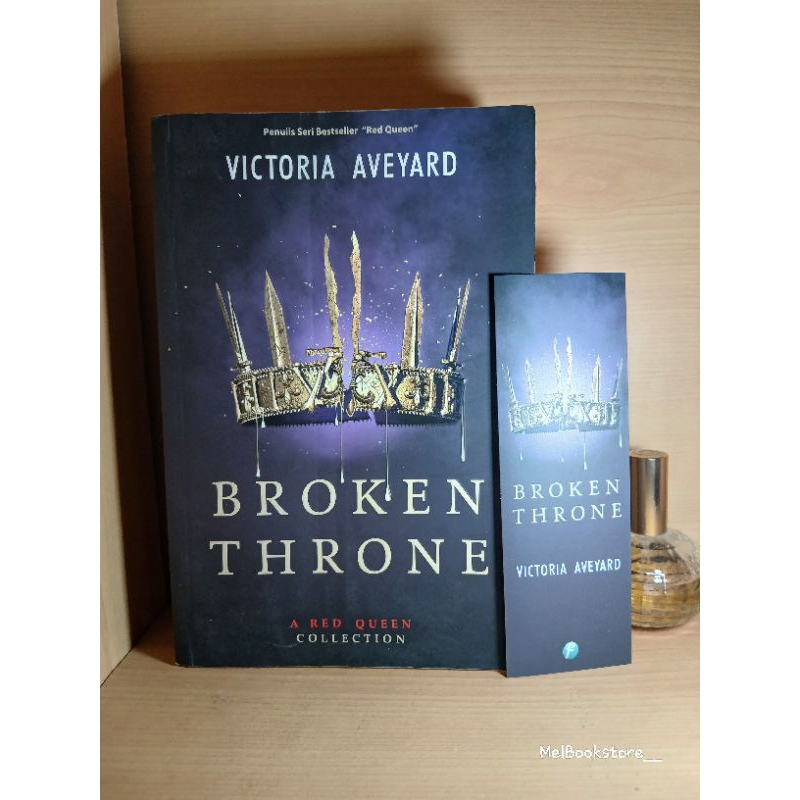 [Original] Novel Broken Throne : A Red Queen Collection - Victoria Aveyard (Preloved)
