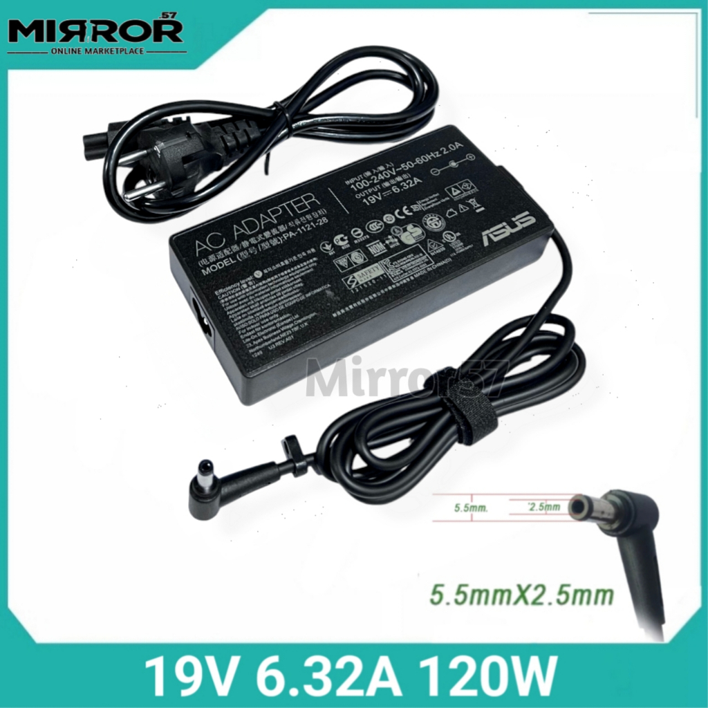 Adapter Laptop Asus ROG PA-1121-28 A15-120P1A ADP-120RH B Charger Asus 19V 6.32A 120W