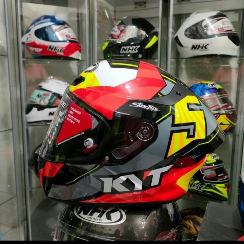 HELM KYT TT-COURSE ORIGINAL KYT TT COURSE MOTIF