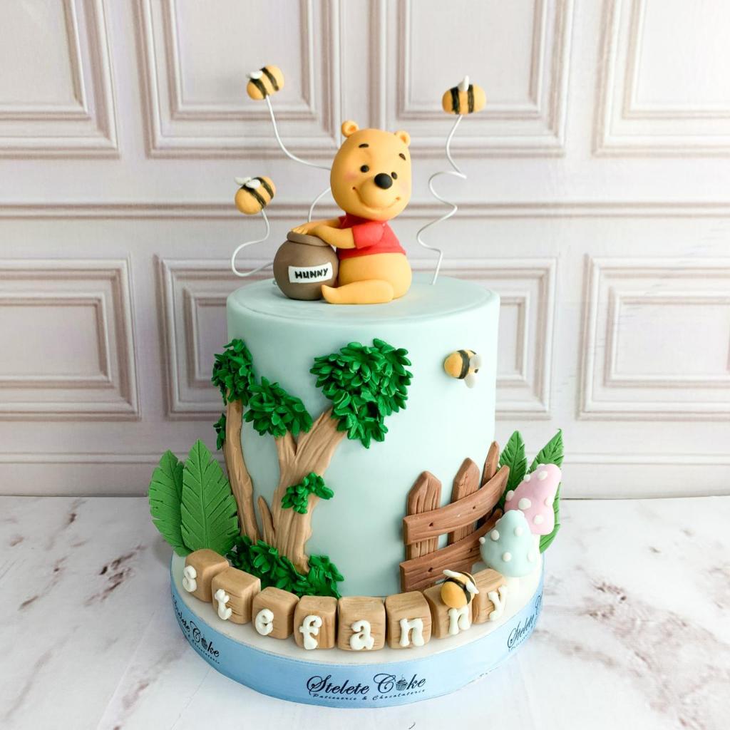 

Kue Ulang Tahun/Birthday Cake/Kue Ultah Tema Winnie The Pooh/Kue Birthday Jakarta
