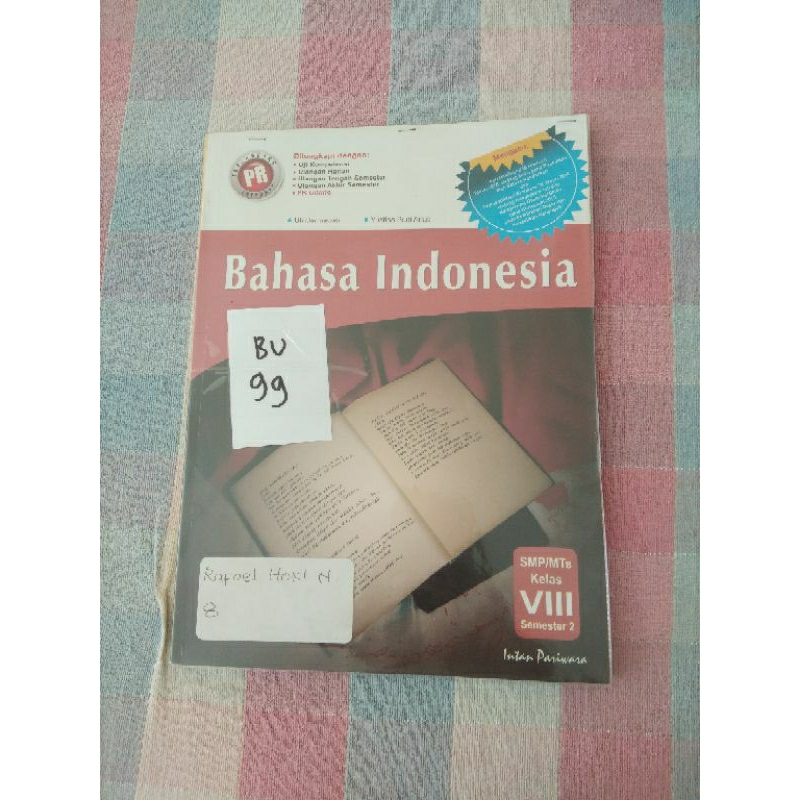 

BAHASA INDONESIA SMP/ MTS KELAS VIII (BU99)