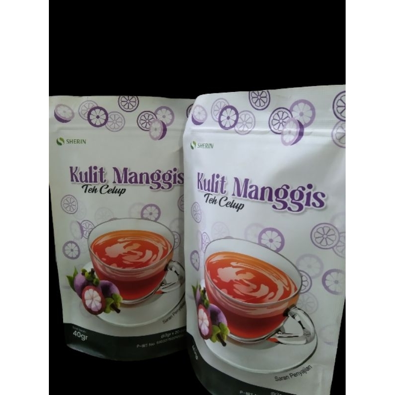 

Teh celup Premium Kulit Manggis - 20 sachet - Dinkes PIRT - Multimanfaat