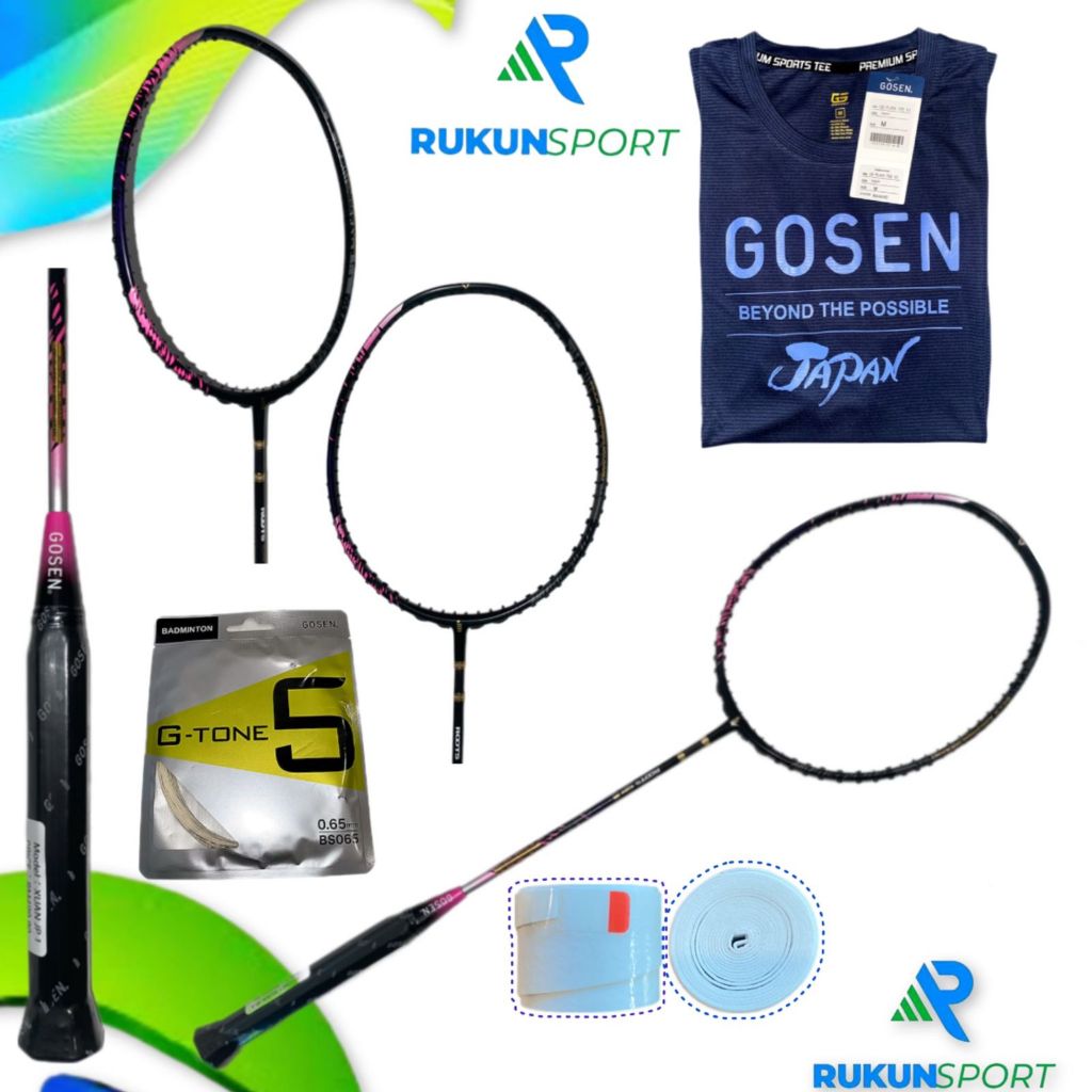 Raket Badminton GOSEN ROOTS XUAN JP 1 (BLACK)