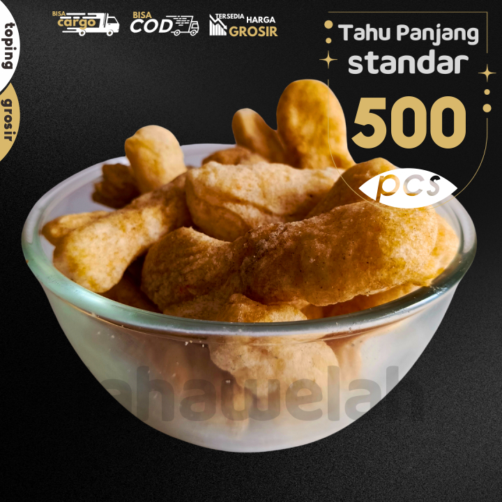 

GROSIRAN - 500pcs Cuanki Tahu KERITING STANDAR 5x100pcs by Lahawelah