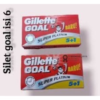 

Silet Gillete Goal 5+1 BARU!!